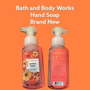 Bath and Body Works Foaming Hand Soap Georgia Peach - Brand New